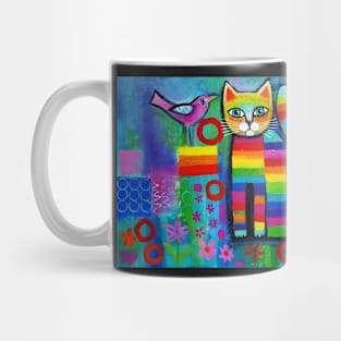 Three Cheeky Cats Mug